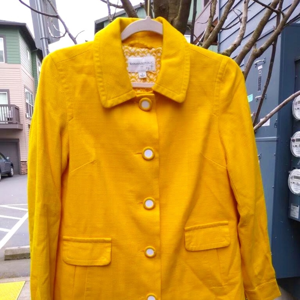 Banana Republic Button Up Jacket